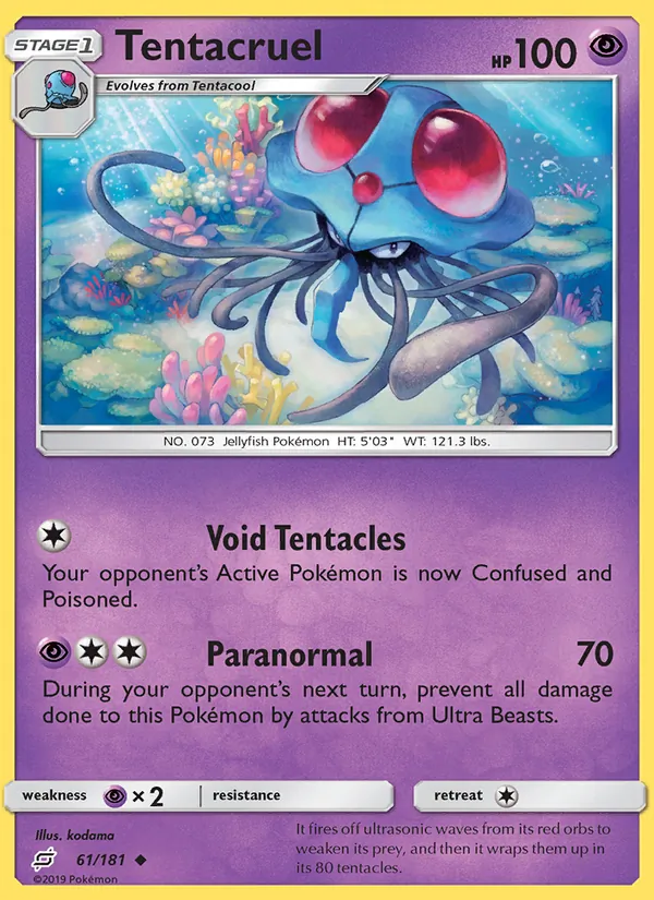Tentacruel Team Up 61/181