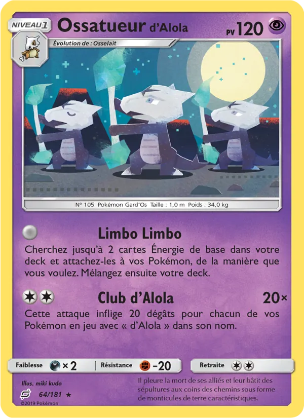 Ossatueur d’Alola Duo de Choc 64/181