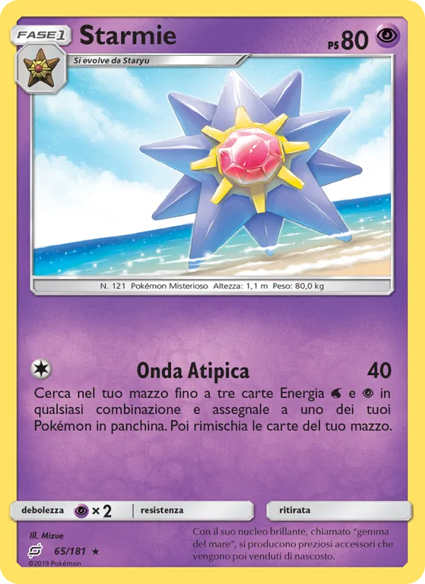 Starmie Gioco di Squadra 65/181