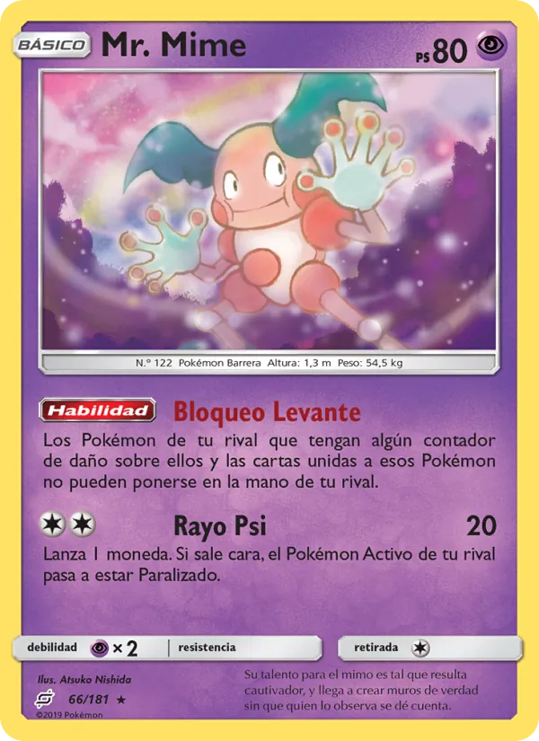 Mr. Mime Union de Aliados 66/181