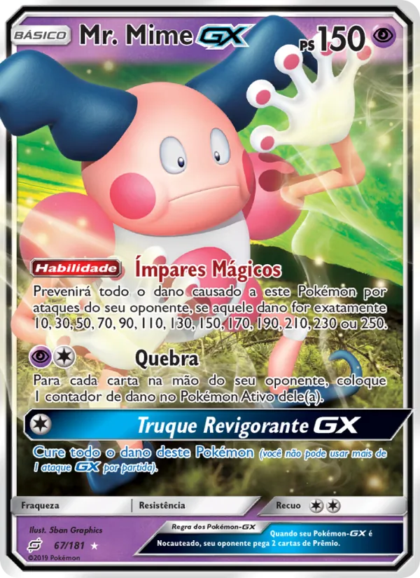 Mr. Mime GX União de Aliados 67/181