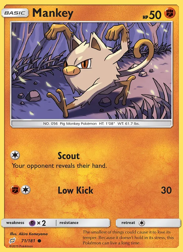 Mankey Team Up 71/181