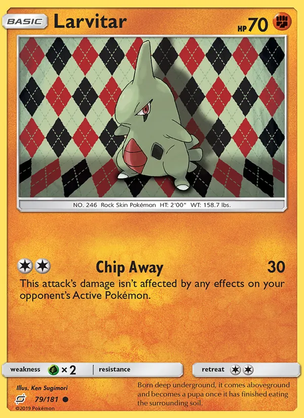 Larvitar Team Up 79/181