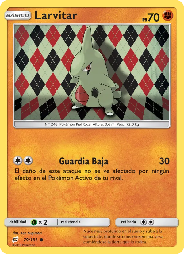 Larvitar Union de Aliados 79/181