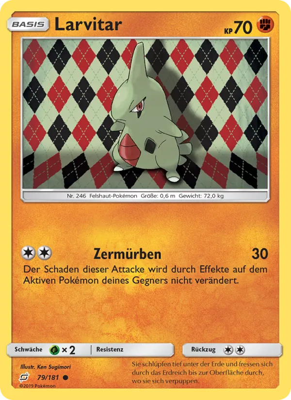 Larvitar Teams Sind Trumpf 79/181
