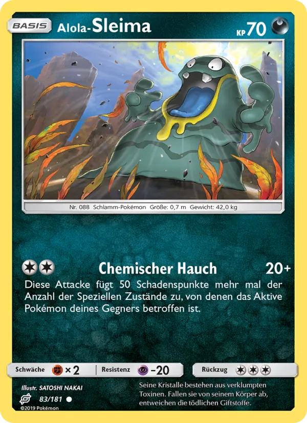 Alola-Sleima Teams Sind Trumpf 83/181