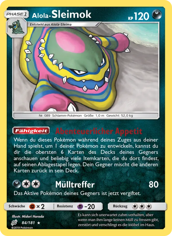Alola-Sleimok Teams Sind Trumpf 84/181