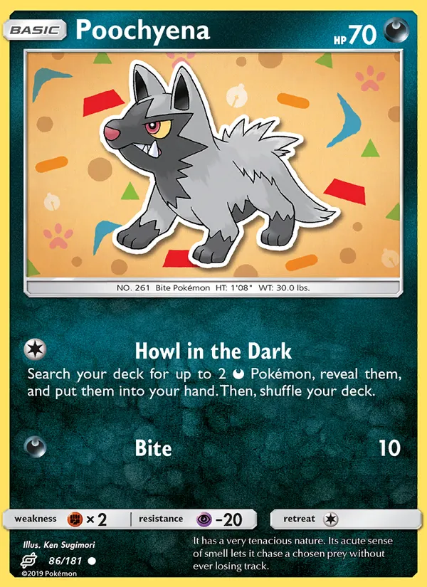 Poochyena Team Up 86/181