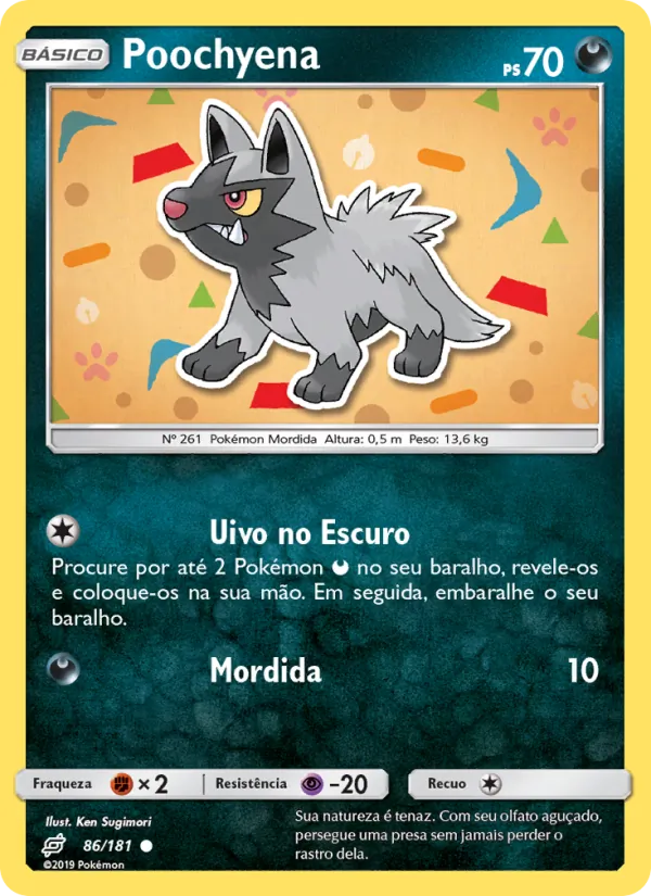 Poochyena União de Aliados 86/181