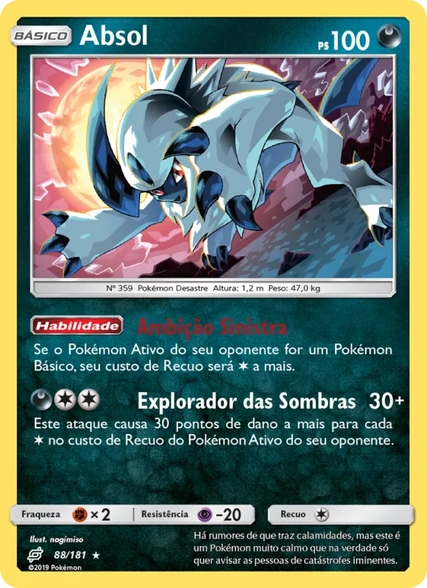 Absol União de Aliados 88/181