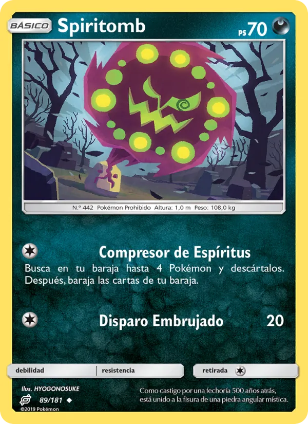 Spiritomb Union de Aliados 89/181