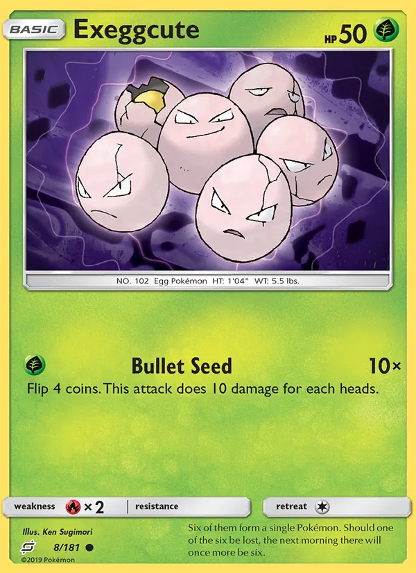 Exeggcute Team Up 8/181