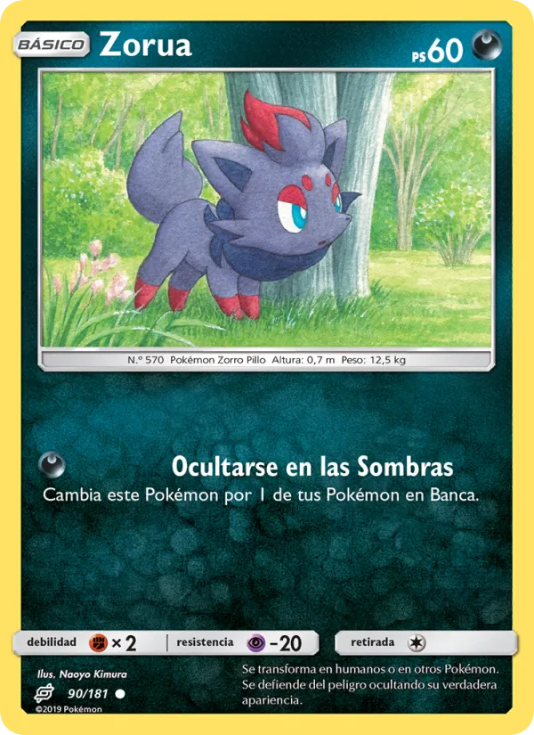 Zorua Union de Aliados 90/181