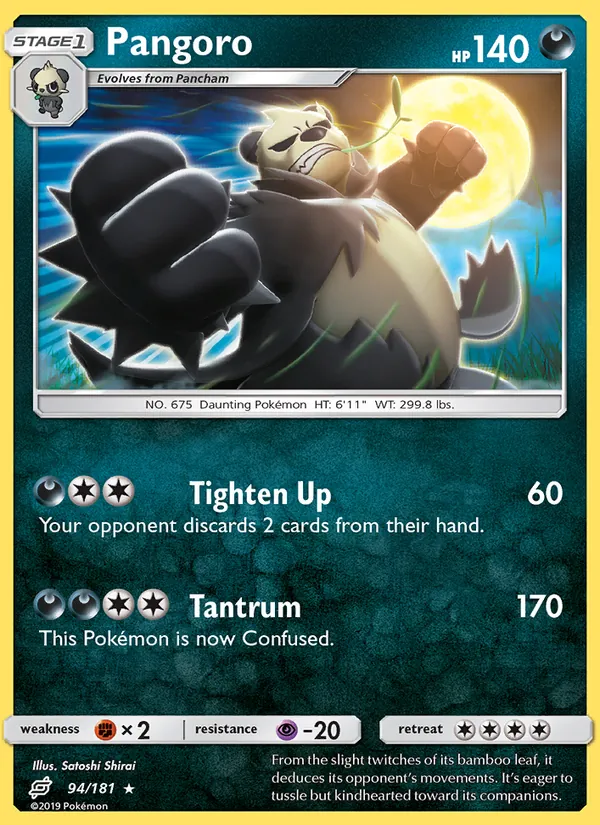 Pangoro Team Up 94/181