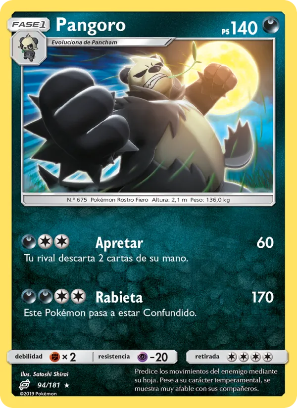 Pangoro Union de Aliados 94/181