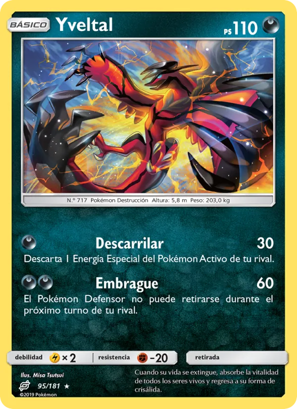 Yveltal Union de Aliados 95/181