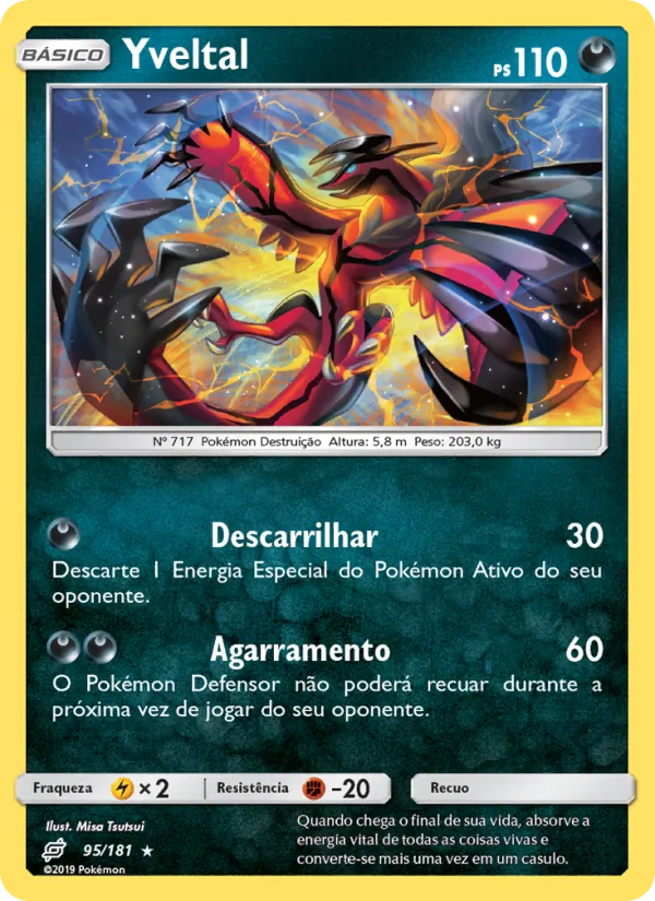 Yveltal União de Aliados 95/181
