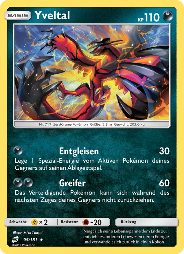 Yveltal Teams Sind Trumpf 95/181