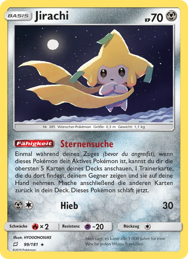 Jirachi Teams Sind Trumpf 99/181