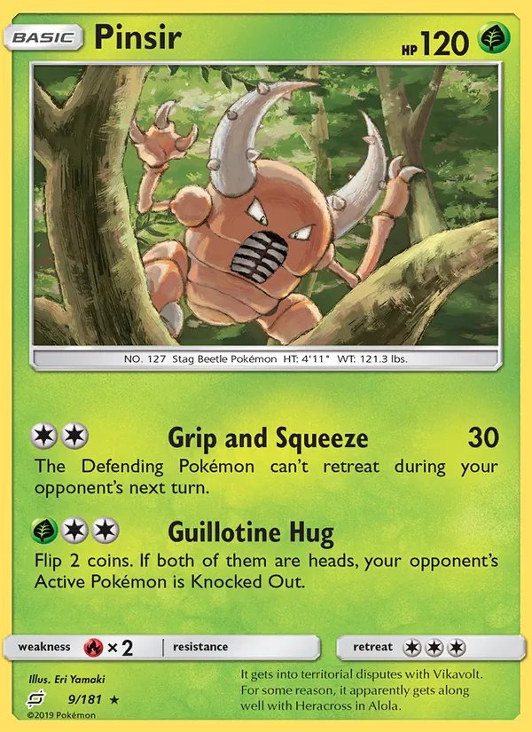 Pinsir Team Up 9/181