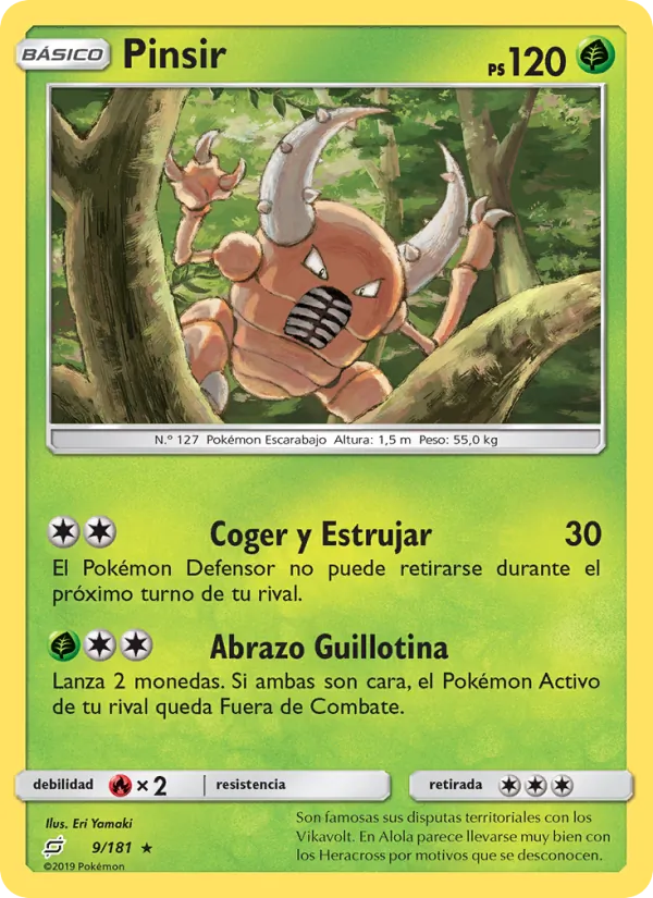 Pinsir Union de Aliados 9/181
