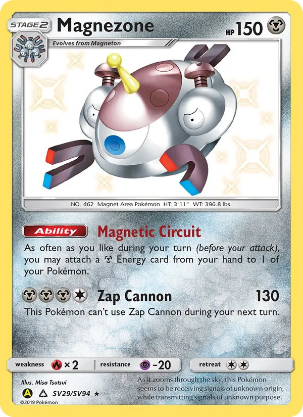 Magnezone Destinos Ocultos Tesoro Brillante SV29/94