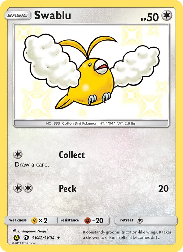 Swablu Destinos Ocultos Tesoro Brillante SV42/94
