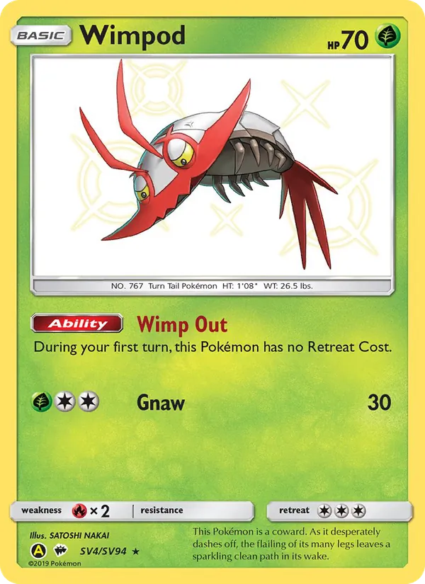 Wimpod Destinos Ocultos Tesoro Brillante SV4/94
