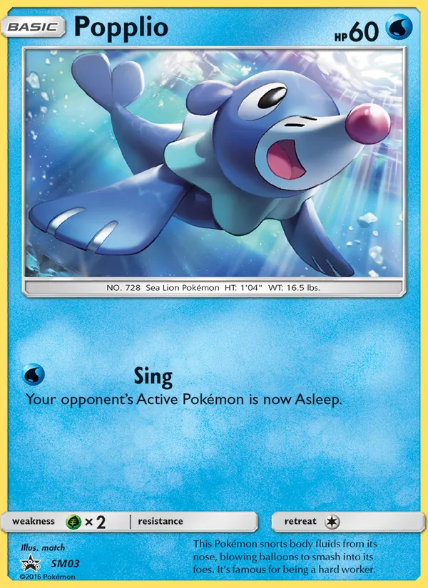 Popplio SL Promo SM03/248