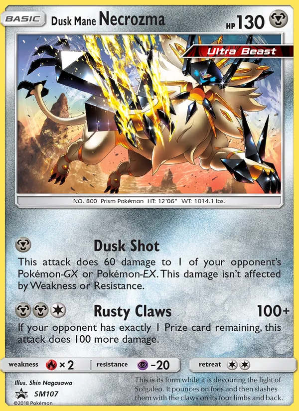 Necrozma Crinière du Couchant Promo SM SM107/248