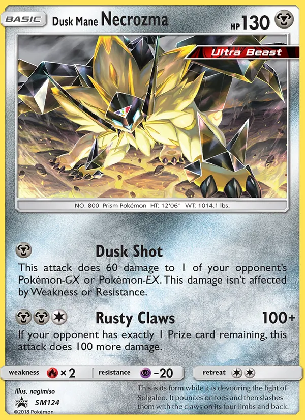 Necrozma Criniera del Vespro SL Promo SM124/248