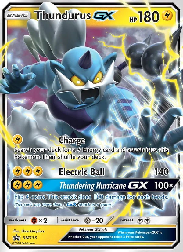 Thundurus GX SL Promo SM133/248
