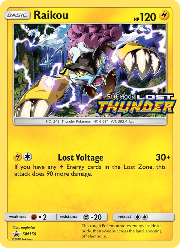 Raikou SM Black Star Promos SM150/248