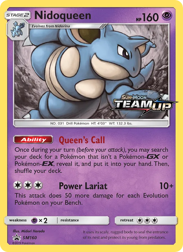 Nidoqueen SM Promokarten SM160/248