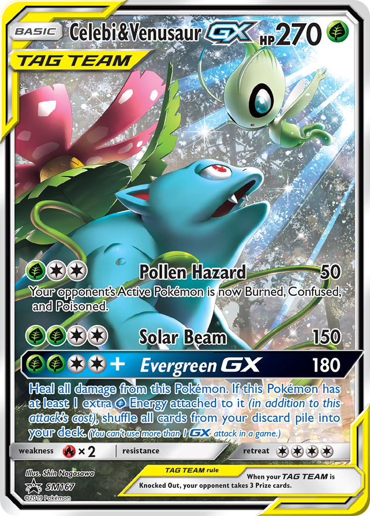 Celebi & Bisaflor GX SM Promokarten SM167/248