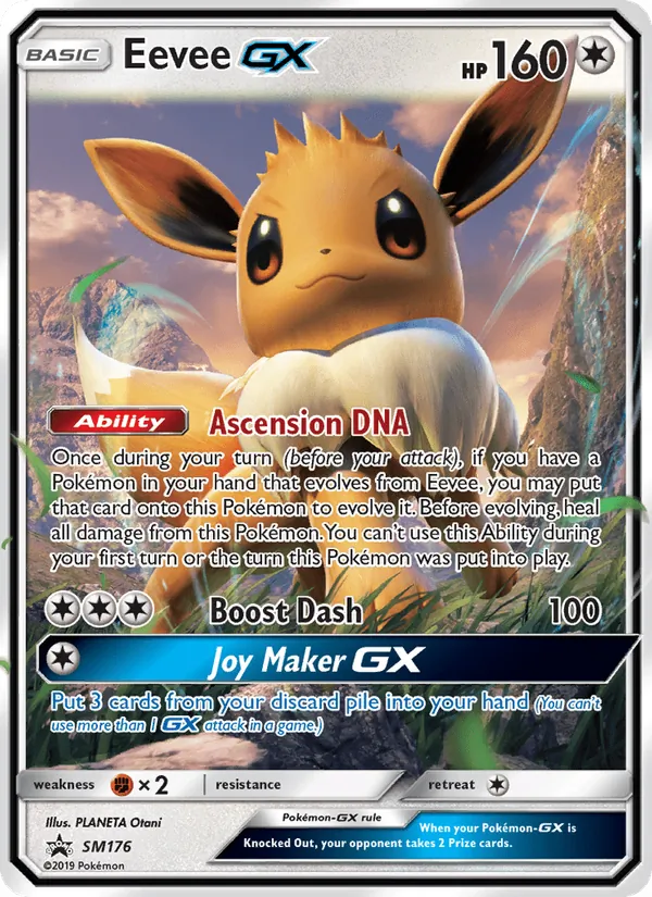 Eevee GX Sol e Lua Promos SM176/248
