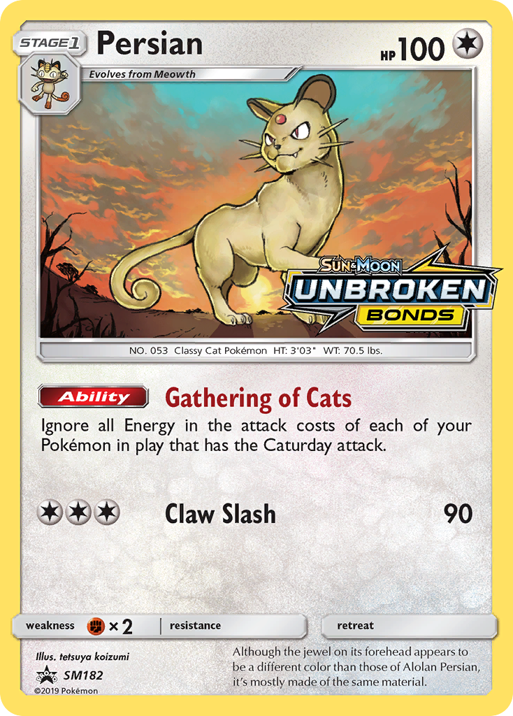 Persian Sol e Lua Promos SM182/248