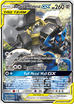 Lucario et Melmetal GX
