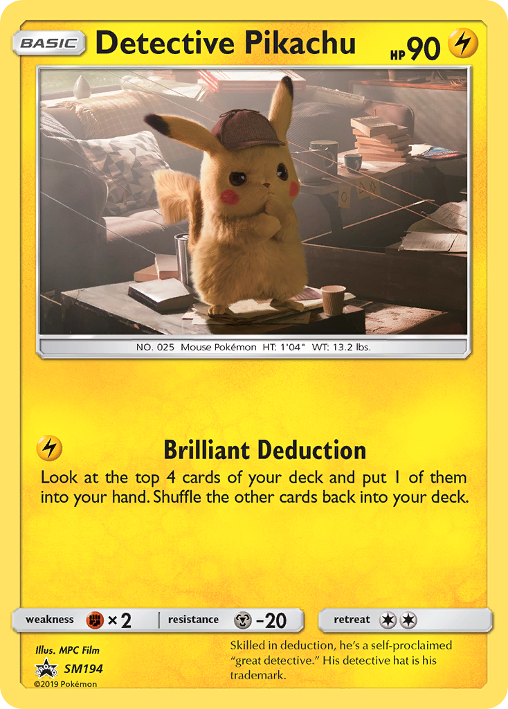 Meisterdetektiv Pikachu SM Promokarten SM194/248