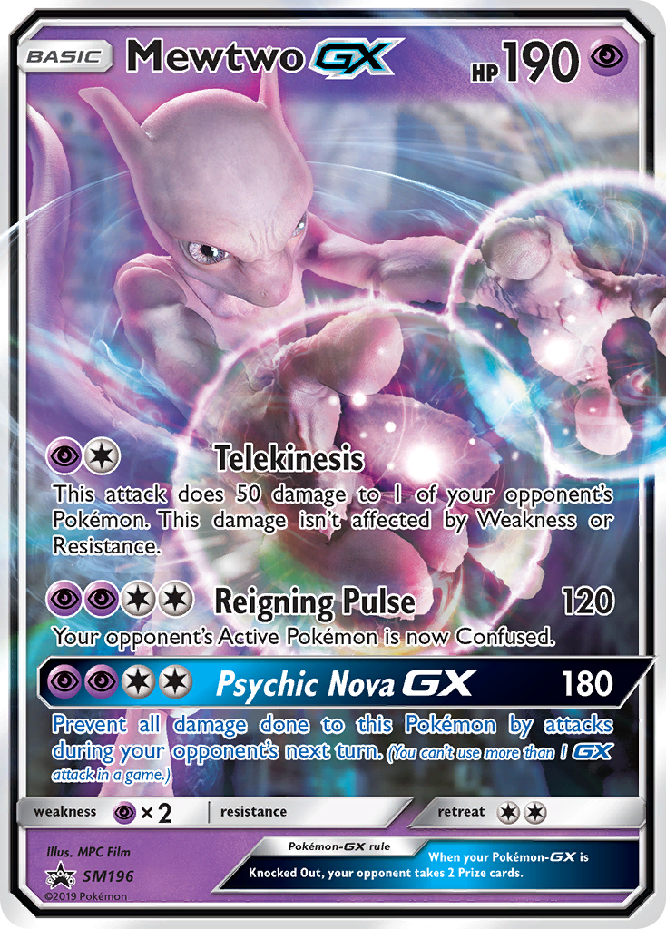 Mewtu GX SM Promokarten SM196/248