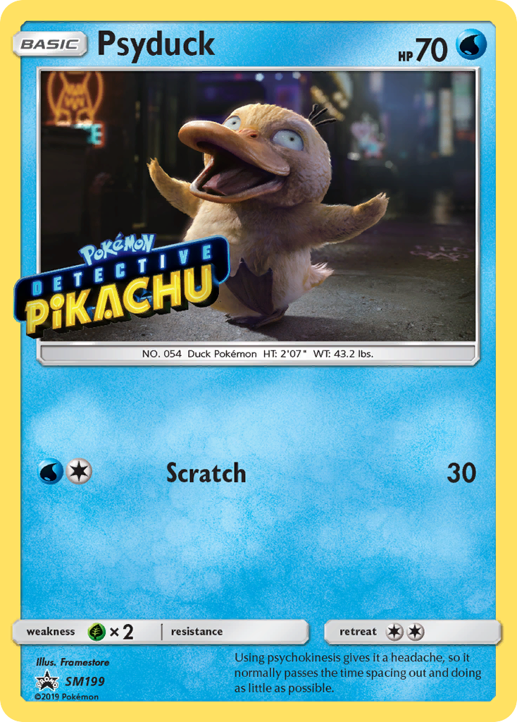 Psyduck Sol e Lua Promos SM199/248
