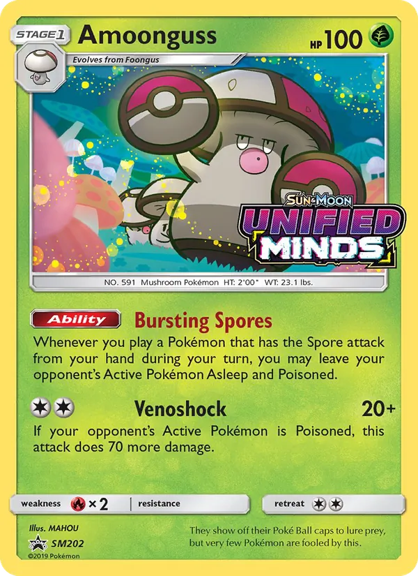 Amoonguss SM Black Star Promos SM202/248