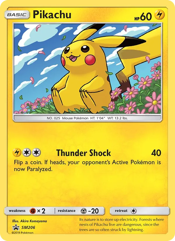Pikachu Promo SM SM206/248