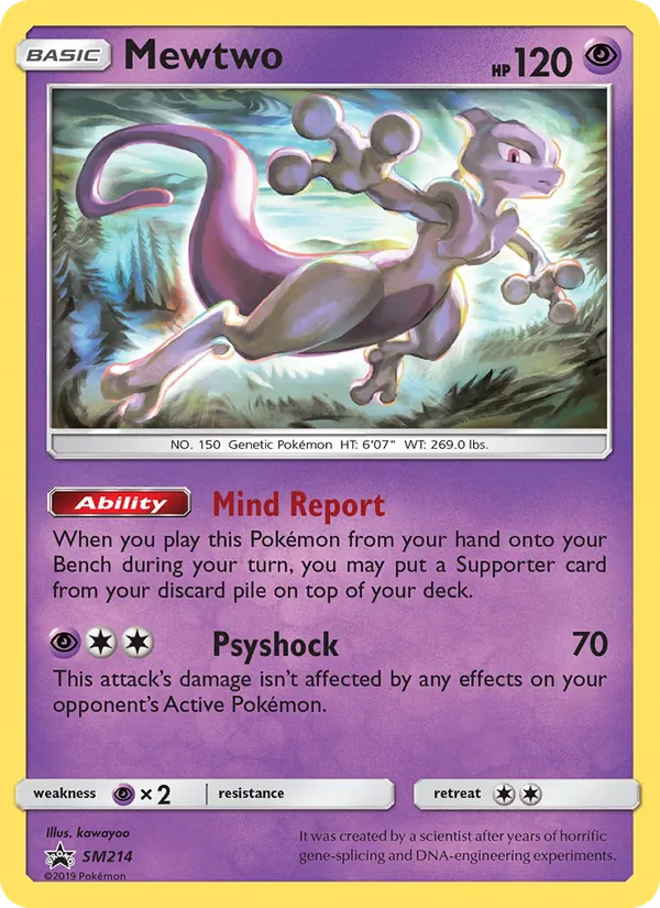 Mewtwo SL Promo SM214/248