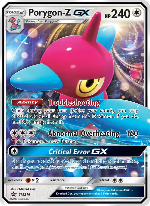 Porygon-Z GX SM Promokarten SM216/248