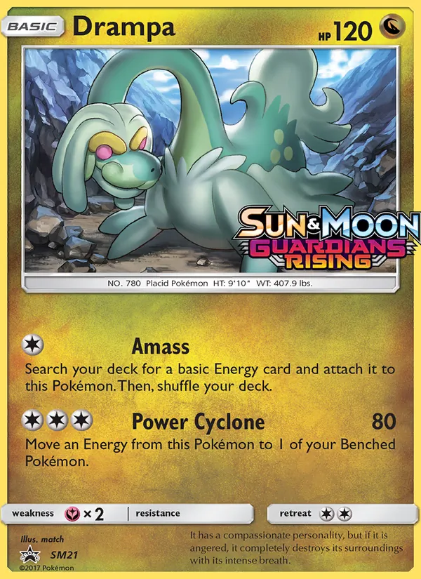 Drampa Sol e Lua Promos SM21/248