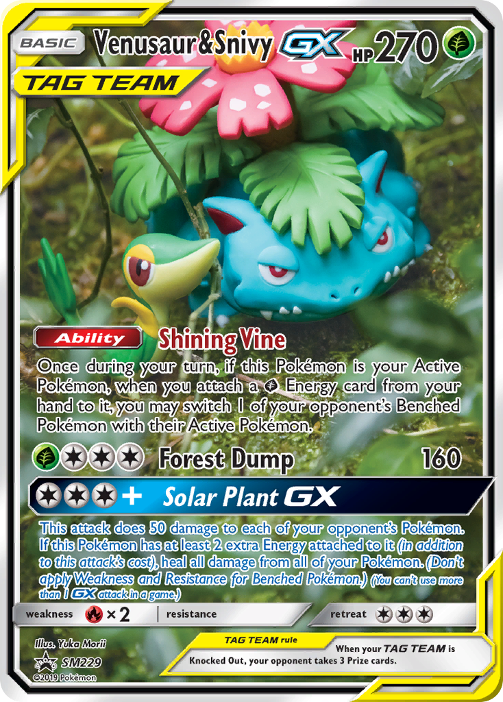 Bisaflor & Serpifeu GX SM Promokarten SM229/248