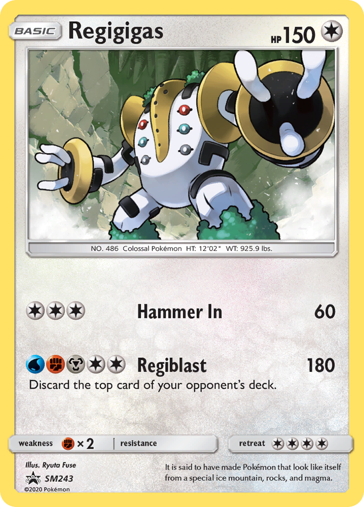 Regigigas SL Promo SM243/248