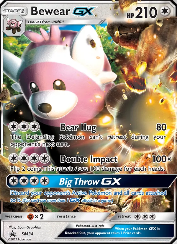 Bewear GX Sol e Lua Promos SM34/248