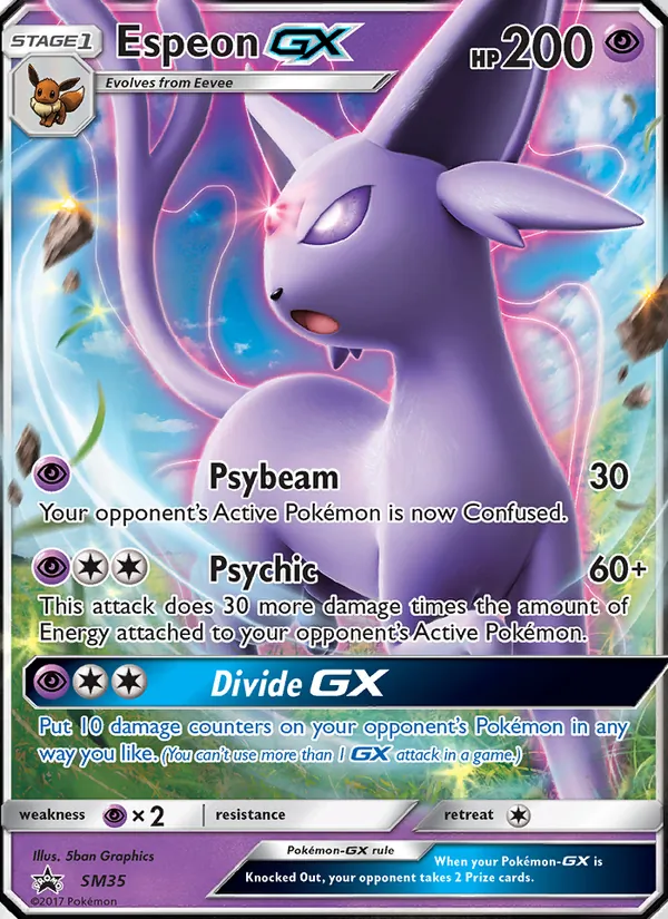 Espeon GX SM Black Star Promos SM35/248